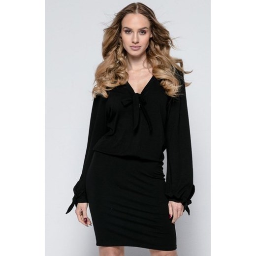 *FIMFI I244 sukienka czarna ze sklepu intimiti.pl w kategorii Sukienki - zdjęcie 187872765