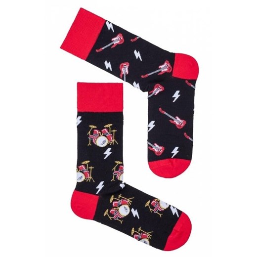Milena Avangard 0125-080 Gitary I Perkusja skarpety męskie ze sklepu intimiti.pl w kategorii Skarpetki męskie - zdjęcie 187872808