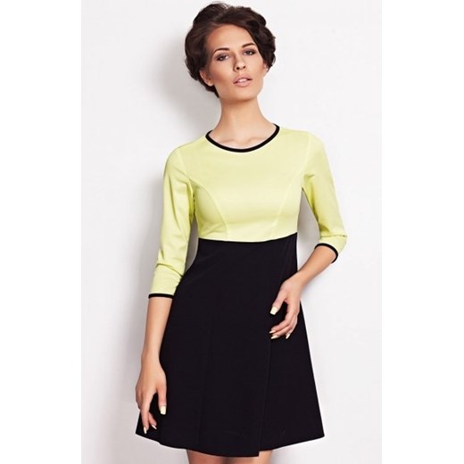 Vera Fashion Ruth sukienka limonka ze sklepu intimiti.pl w kategorii Sukienki - zdjęcie 187872888