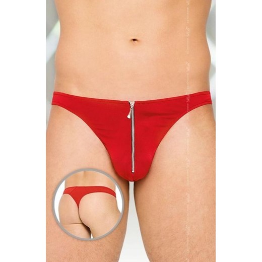 Softline 4501 stringi męskie czerwone ze sklepu intimiti.pl w kategorii Majtki damskie - zdjęcie 187874085
