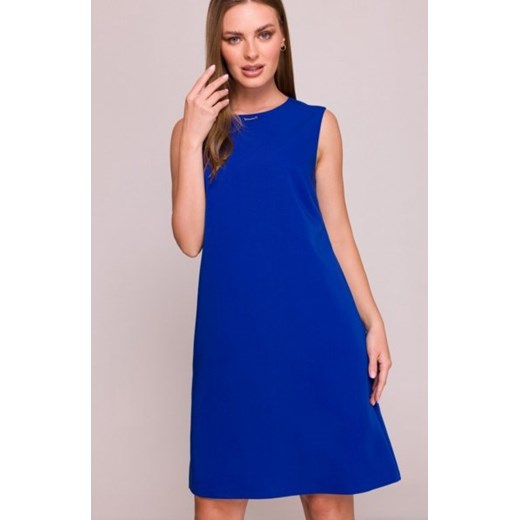 Stylove S408 sukienka bez rękawów chabrowa ze sklepu intimiti.pl w kategorii Sukienki - zdjęcie 187874278