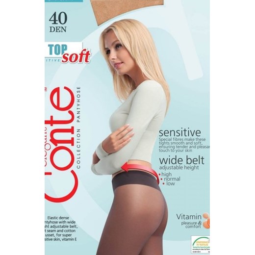 Conte Top Soft 40 rajstopy ze sklepu intimiti.pl w kategorii Rajstopy - zdjęcie 187874418