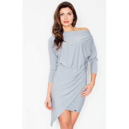Figl M475 sukienka szara ze sklepu intimiti.pl w kategorii Sukienki - zdjęcie 187874537