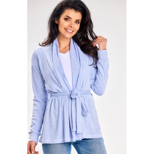 Awama A655 sweterek z wiązaniem ze sklepu intimiti.pl w kategorii Swetry damskie - zdjęcie 187874576