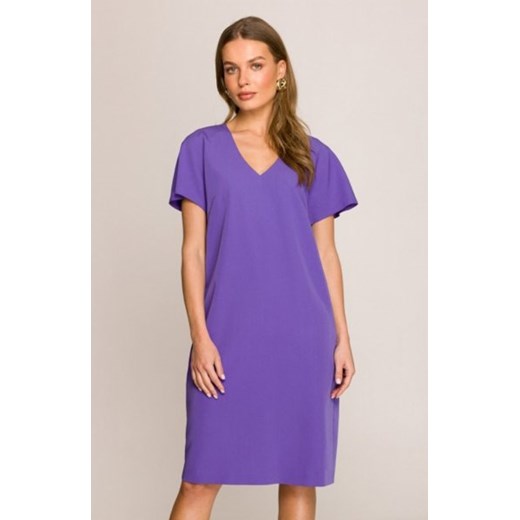 Stylove S392 sukienka o luźnym fasonie fioletowa ze sklepu intimiti.pl w kategorii Sukienki - zdjęcie 187874997