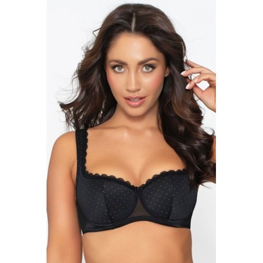 Sophia czarny biustonosz push-up balkonetka ze sklepu intimiti.pl w kategorii Biustonosze - zdjęcie 187875097