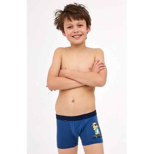 Cornette Young Boy 700/150 Capybara bokserki chłopięce ze sklepu intimiti.pl w kategorii Majtki dziecięce - zdjęcie 187875236