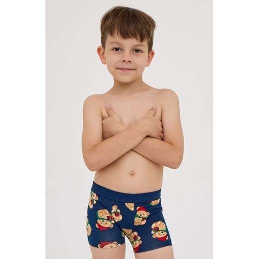 Cornette Kids Boy 701/152 Teddy bokserki chłopięce ze sklepu intimiti.pl w kategorii Majtki dziecięce - zdjęcie 187875539