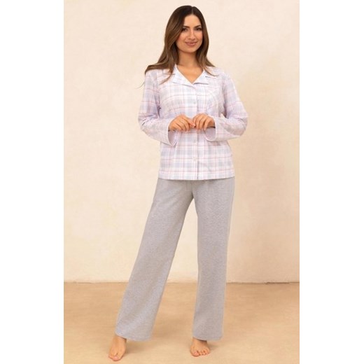 Regina 727 MAXI piżama damska rozpinana ze sklepu intimiti.pl w kategorii Piżamy damskie - zdjęcie 187875597