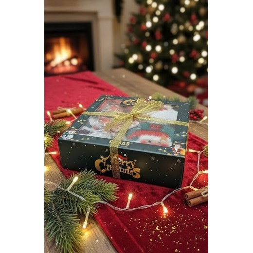 WiK Cosas BDP60-56 Świąteczne Pudełko A'4 skarpety damskie ze sklepu intimiti.pl w kategorii Skarpetki damskie - zdjęcie 187876499