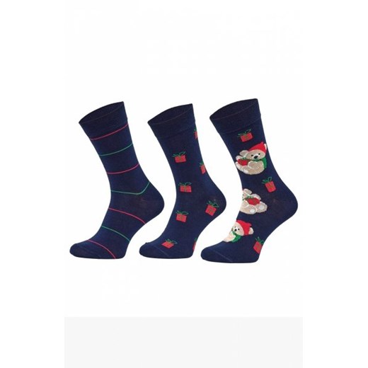 Cornette Premium Świąteczne A66 A'3 skarpety męskie ze sklepu intimiti.pl w kategorii Skarpetki męskie - zdjęcie 187876557