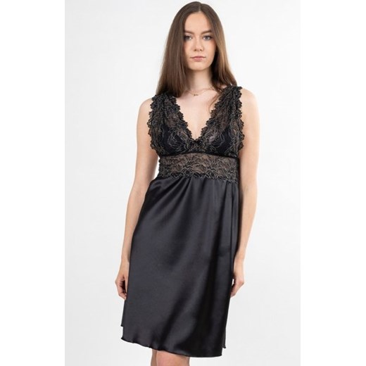 Dkaren Bea satynowa koszulka nocna ze sklepu intimiti.pl w kategorii Koszule nocne - zdjęcie 187876566