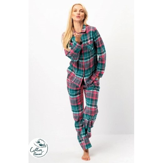 Key LNS 419 MAXI rozpinana piżama damska ze sklepu intimiti.pl w kategorii Piżamy damskie - zdjęcie 187876638