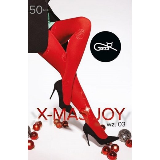 Gatta X-Mas Joy wz.03 rajstopy damskie ze sklepu intimiti.pl w kategorii Rajstopy - zdjęcie 187876925