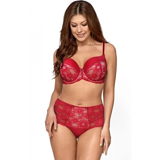 *Ava 1703 Rich Red biustonosz usztywniany ze sklepu intimiti.pl w kategorii Biustonosze - zdjęcie 187877428