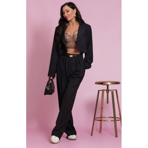 Elizabeth Hilton spodnie z szeroką nogawką ze sklepu intimiti.pl w kategorii Spodnie damskie - zdjęcie 187877627