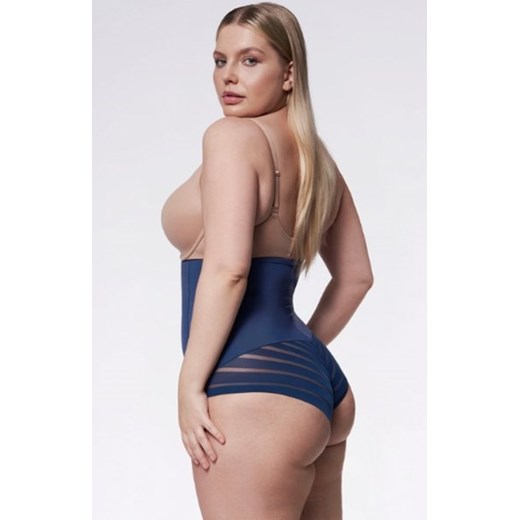 Julimex figi 141 wyszczuplające wysoka talia granatowe ze sklepu intimiti.pl w kategorii Bielizna wyszczuplająca - zdjęcie 187878777