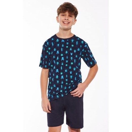 Cornette Young Boy 335/114 Beetles piżama młodzieżowa ze sklepu intimiti.pl w kategorii Piżamy dziecięce - zdjęcie 187878949