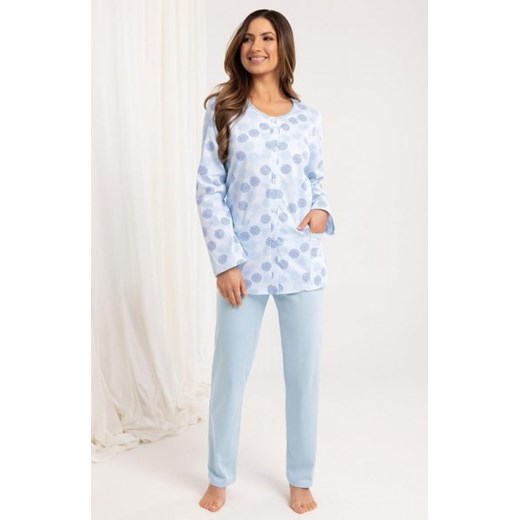 Regina 710 MAXI rozpinana piżama damska ze sklepu intimiti.pl w kategorii Piżamy damskie - zdjęcie 187879005