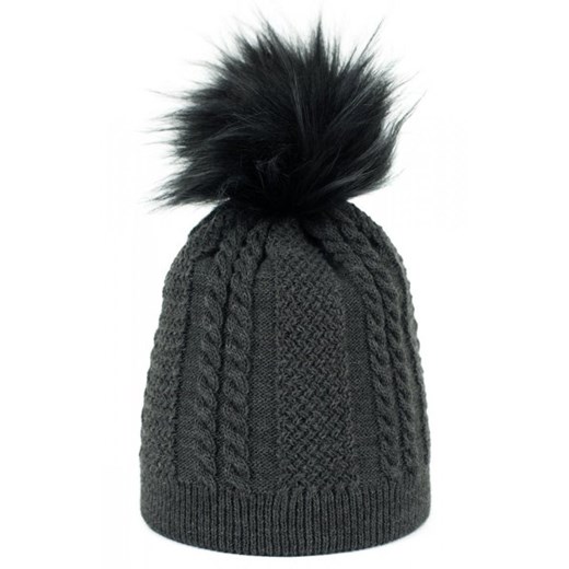 Art of polo Ula grafitowa czapka damska ze sklepu intimiti.pl w kategorii Czapki zimowe damskie - zdjęcie 187879067