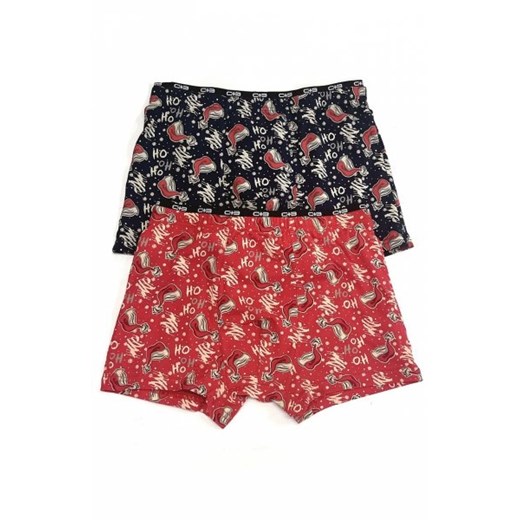 C+3 art.VBE-709 świąteczne bokserki męskie ze sklepu intimiti.pl w kategorii Majtki męskie - zdjęcie 187879649
