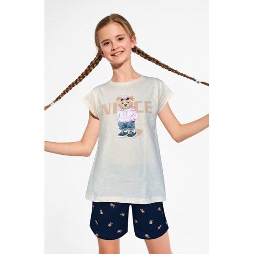 Cornette Kids Girl 787/107 Nice piżama dziewczęca ze sklepu intimiti.pl w kategorii Piżamy dziecięce - zdjęcie 187879837