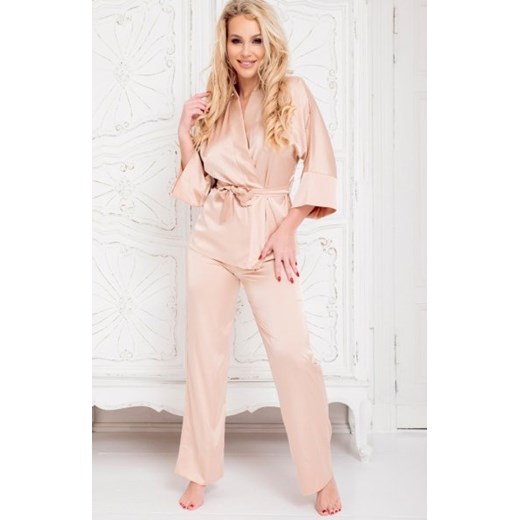 Kalimo Perai satynowy komplet nude ze sklepu intimiti.pl w kategorii Piżamy damskie - zdjęcie 187879997