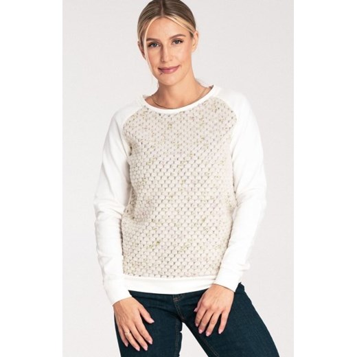 Figl M1046 ecru bluza damska ze sklepu intimiti.pl w kategorii Bluzy damskie - zdjęcie 187880198