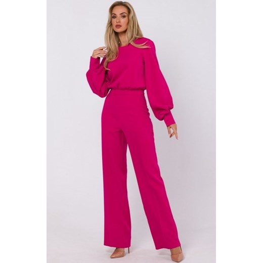 Moe M754 elegancki kombinezon damski różowy ze sklepu intimiti.pl w kategorii Kombinezony damskie - zdjęcie 187880375