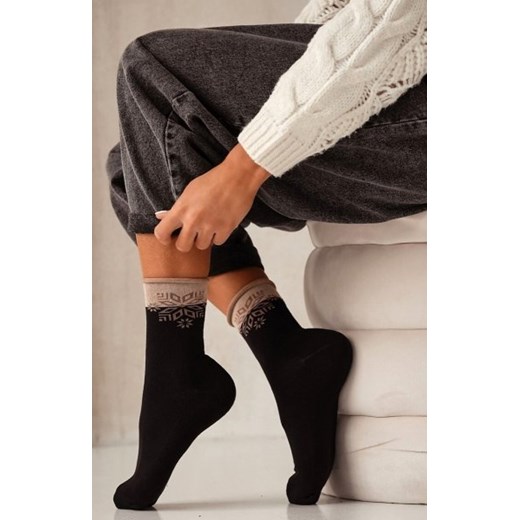 Milena Unique 0071-007 Półfrotte skarpety damskie ze sklepu intimiti.pl w kategorii Skarpetki damskie - zdjęcie 187880426