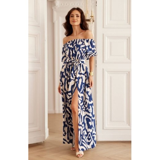 Długa sukienka hiszpanka Vittoria L07 ze sklepu intimiti.pl w kategorii Sukienki - zdjęcie 187880496