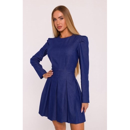 Moe sukienka denim niebieska M884 ze sklepu intimiti.pl w kategorii Sukienki - zdjęcie 187880588