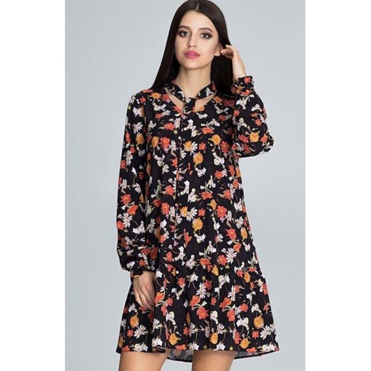 Figl M599 Wzór 82 sukienka w kwiaty ze sklepu intimiti.pl w kategorii Sukienki - zdjęcie 187882007