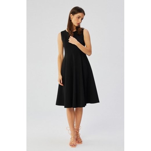 Stylove S358 sukienka rozkloszowana bez rękawów czarna ze sklepu intimiti.pl w kategorii Sukienki - zdjęcie 187882097