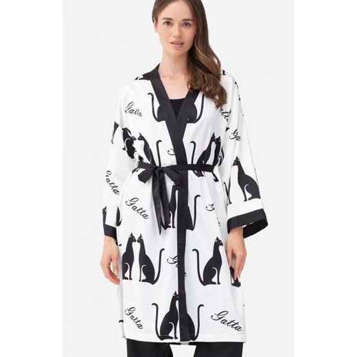 Gatta Catwalk TKN.007 szlafrok damski ze sklepu intimiti.pl w kategorii Szlafroki damskie - zdjęcie 187882246