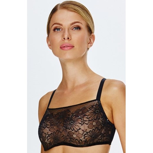 *Lupoline 154 biustonosz miękki czarny ze sklepu intimiti.pl w kategorii Biustonosze - zdjęcie 187888589