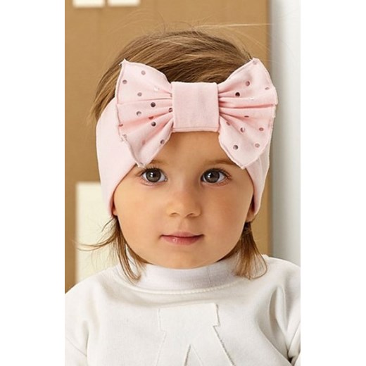 AJS 48-036 opaska z kokardą ze sklepu intimiti.pl w kategorii Czapki dziecięce - zdjęcie 187890119