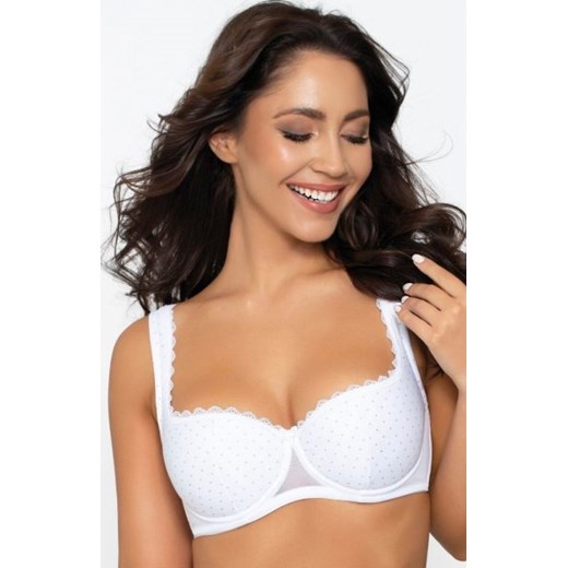 Sophia biały biustonosz push-up balkonetka ze sklepu intimiti.pl w kategorii Biustonosze - zdjęcie 187890386