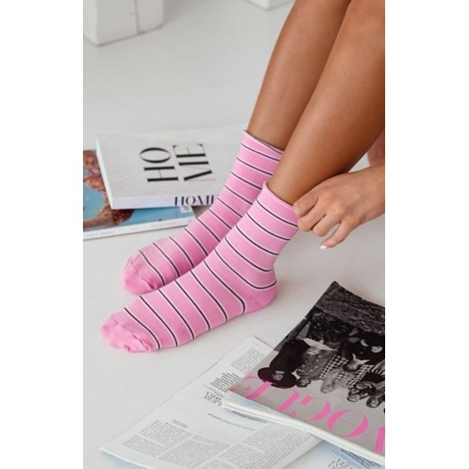 Milena 0200-162 Cienkie Paski skarpety damskie ze sklepu intimiti.pl w kategorii Skarpetki damskie - zdjęcie 187890505