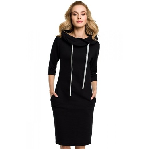 Moe M391 sukienka czarna ze sklepu intimiti.pl w kategorii Sukienki - zdjęcie 187890668
