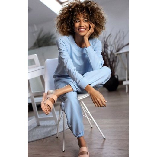 Dkaren Wenezja komplet dresowy błękitny ze sklepu intimiti.pl w kategorii Dresy damskie - zdjęcie 187891159