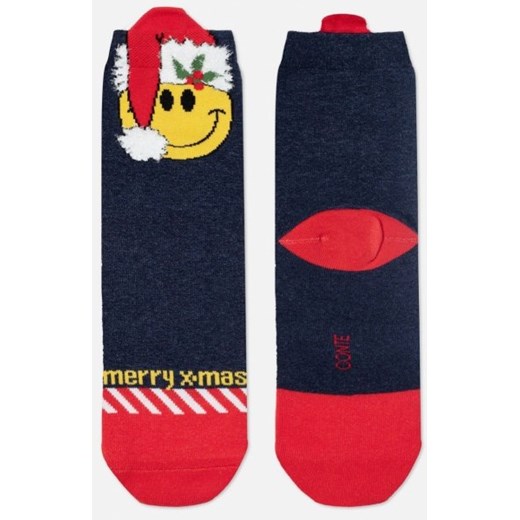 Conte Xmas smile skarpety świąteczne ze sklepu intimiti.pl w kategorii Skarpetki damskie - zdjęcie 187891526