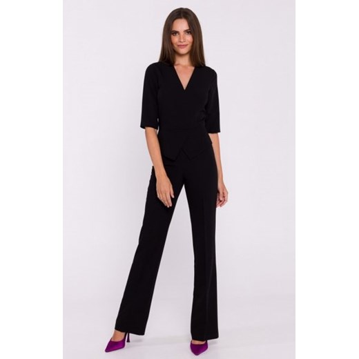 Stylove S377 kombinezon z baskinką czarny ze sklepu intimiti.pl w kategorii Kombinezony damskie - zdjęcie 187891967