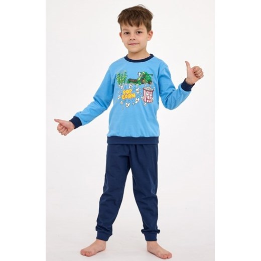 Cornette Kids Boy 593/175 Popcorn piżama chłopięca ze sklepu intimiti.pl w kategorii Piżamy dziecięce - zdjęcie 187892096