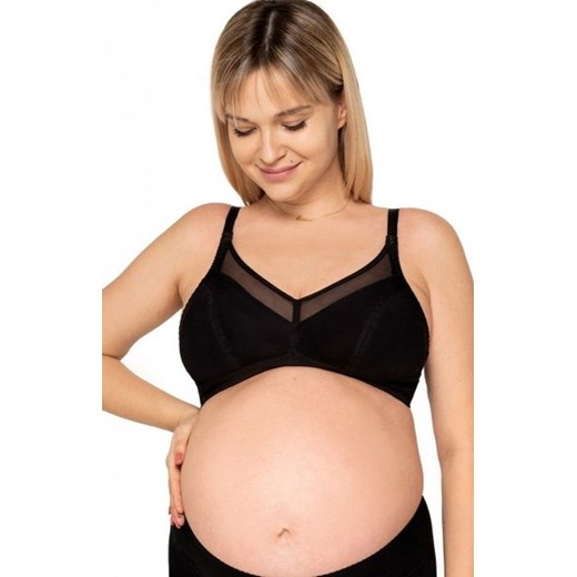 Allday biustonosz soft do karmienia czarny ze sklepu intimiti.pl w kategorii Biustonosze - zdjęcie 187892186