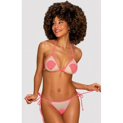 Obsessive Playa Del Amor różowe bikini ze sklepu intimiti.pl w kategorii Stroje kąpielowe - zdjęcie 187892306
