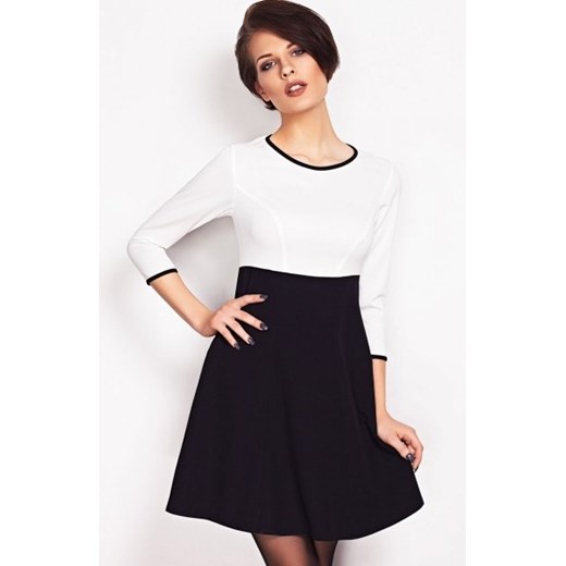 Vera Fashion Ruth sukienka ecru ze sklepu intimiti.pl w kategorii Sukienki - zdjęcie 187893286