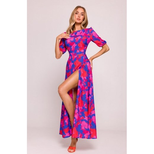 Moe sukienka maxi z wycięciem na plecach M858/2 ze sklepu intimiti.pl w kategorii Sukienki - zdjęcie 187893796