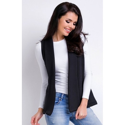 Awama A155 kamizelka czarna ze sklepu intimiti.pl w kategorii Marynarki damskie - zdjęcie 187894057