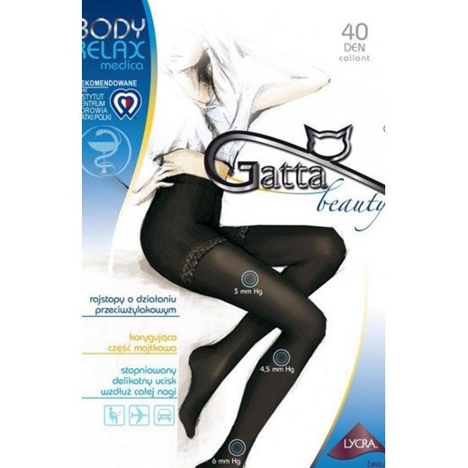 Gatta Rajstopy Body Relaxmedica 40 ze sklepu intimiti.pl w kategorii Rajstopy - zdjęcie 187894549